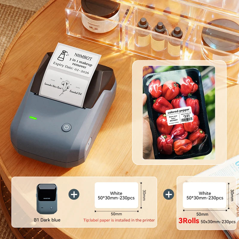 Niimbot B1 - Smart Wireless Label Printer