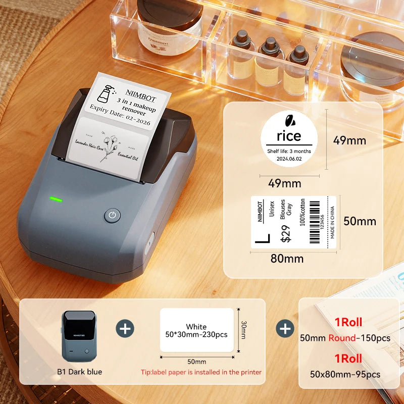 Niimbot B1 - Smart Wireless Label Printer