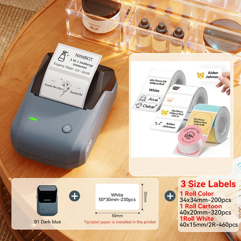 Niimbot B1 - Smart Wireless Label Printer