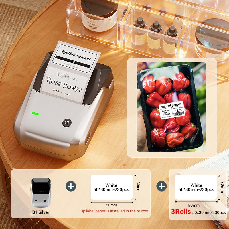 Niimbot B1 - Smart Wireless Label Printer