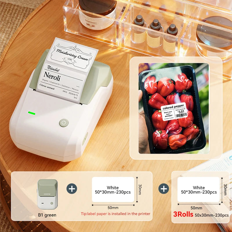 Niimbot B1 - Smart Wireless Label Printer