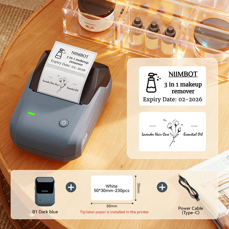 Niimbot B1 - Smart Wireless Label Printer