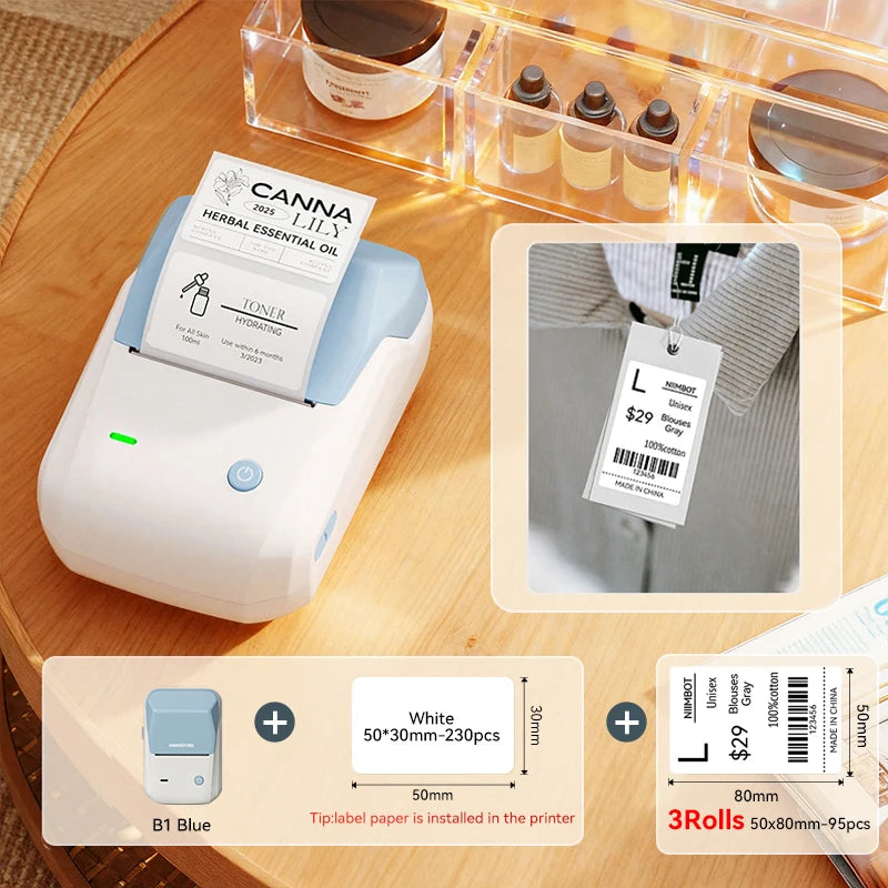 Niimbot B1 - Smart Wireless Label Printer