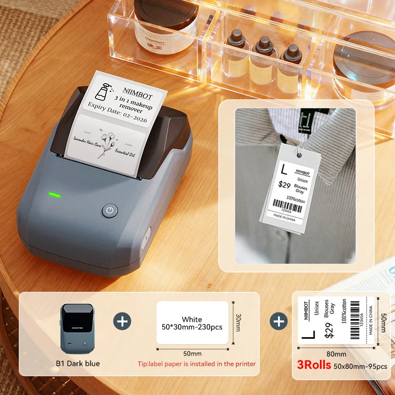 Niimbot B1 - Smart Wireless Label Printer