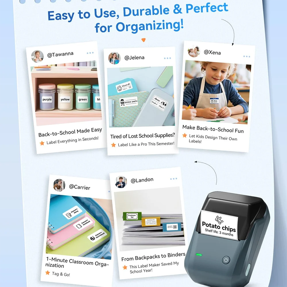 Niimbot B1 - Smart Wireless Label Printer
