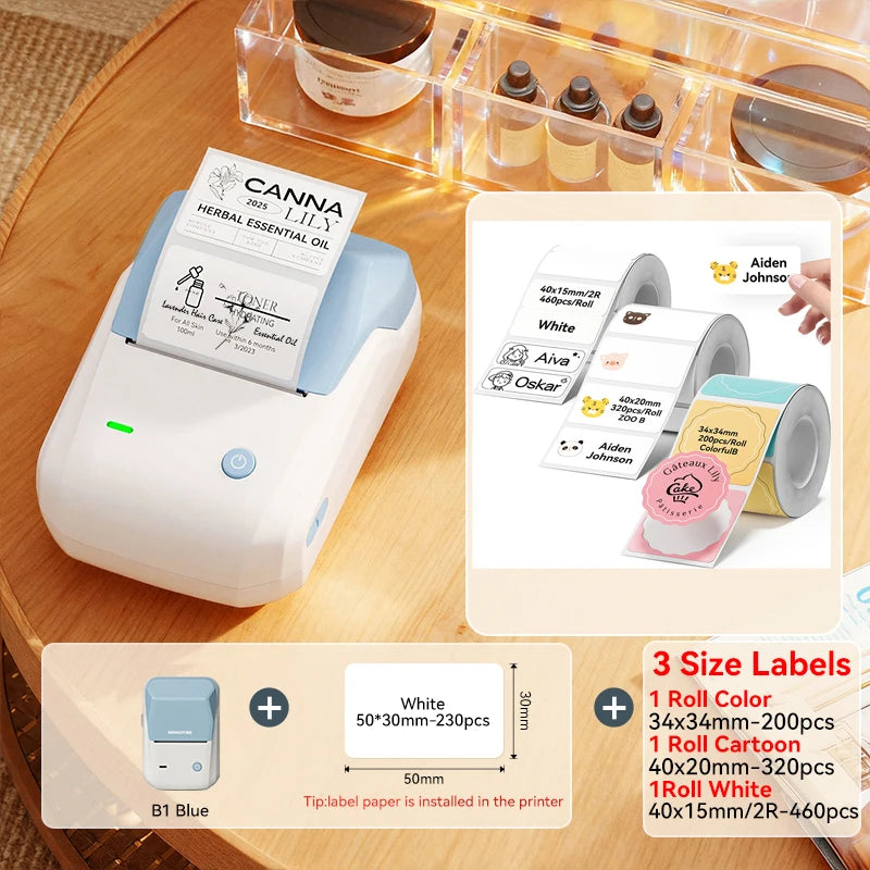 Niimbot B1 - Smart Wireless Label Printer